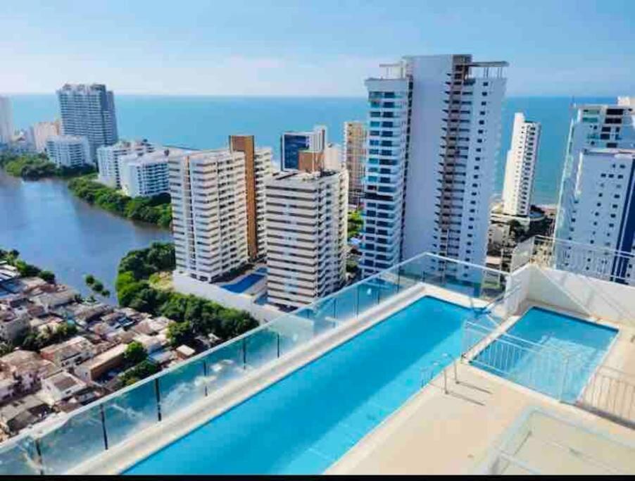 Luxury Apartamento Ubicacion Central Y Piscina. Cartagena Dış mekan fotoğraf