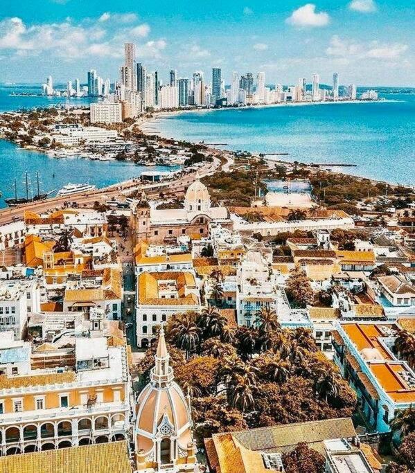 Luxury Apartamento Ubicacion Central Y Piscina. Cartagena Dış mekan fotoğraf
